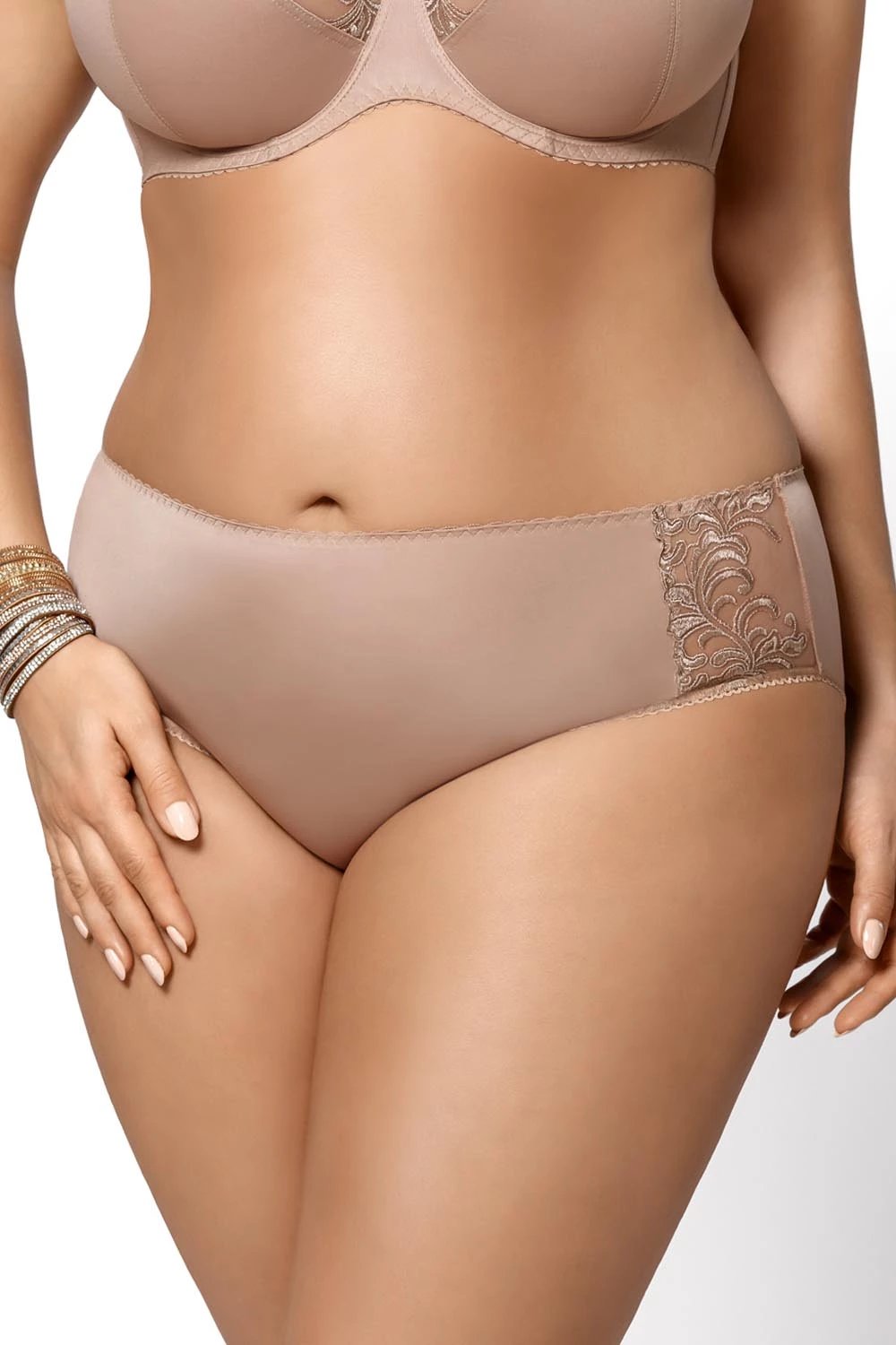 Të brendshme Gorsenia Lingerie, beige