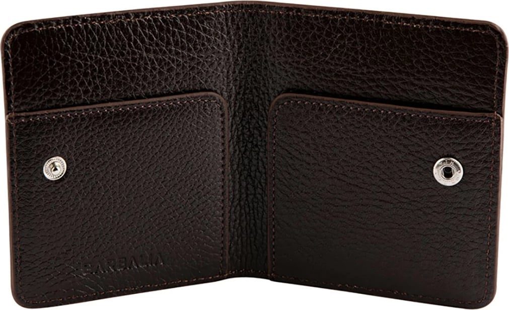Portofol për burra, lëkurë origjinale, ngjyrë kafe, Zoozie Bags Argenta