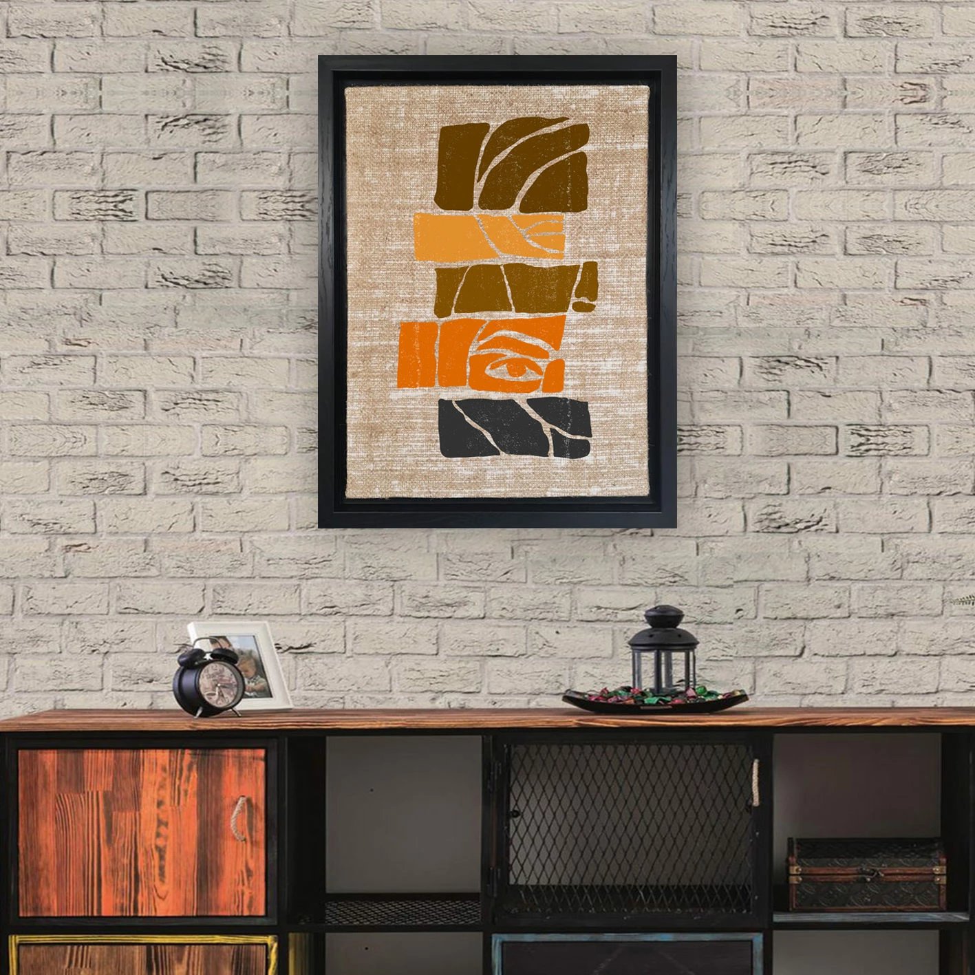 Pikturë dekorative në kanavacë, shumëngjyrëshe, Wallity, LSJ81918829309 - 96136, 96x136 cm