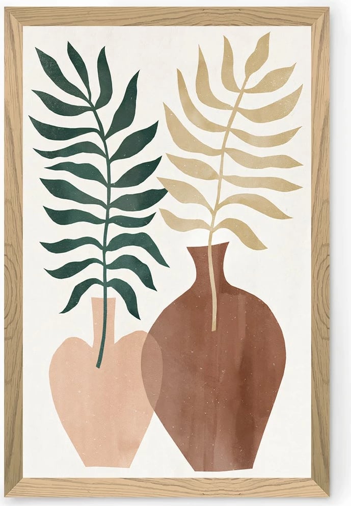 Pikturë dekorative murale Wallity, Tekhammdf51, shumëngjyrëshe, 33x48cm