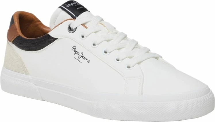 Atlete për meshkuj Pepe Jeans, Kenton Court, të bardha