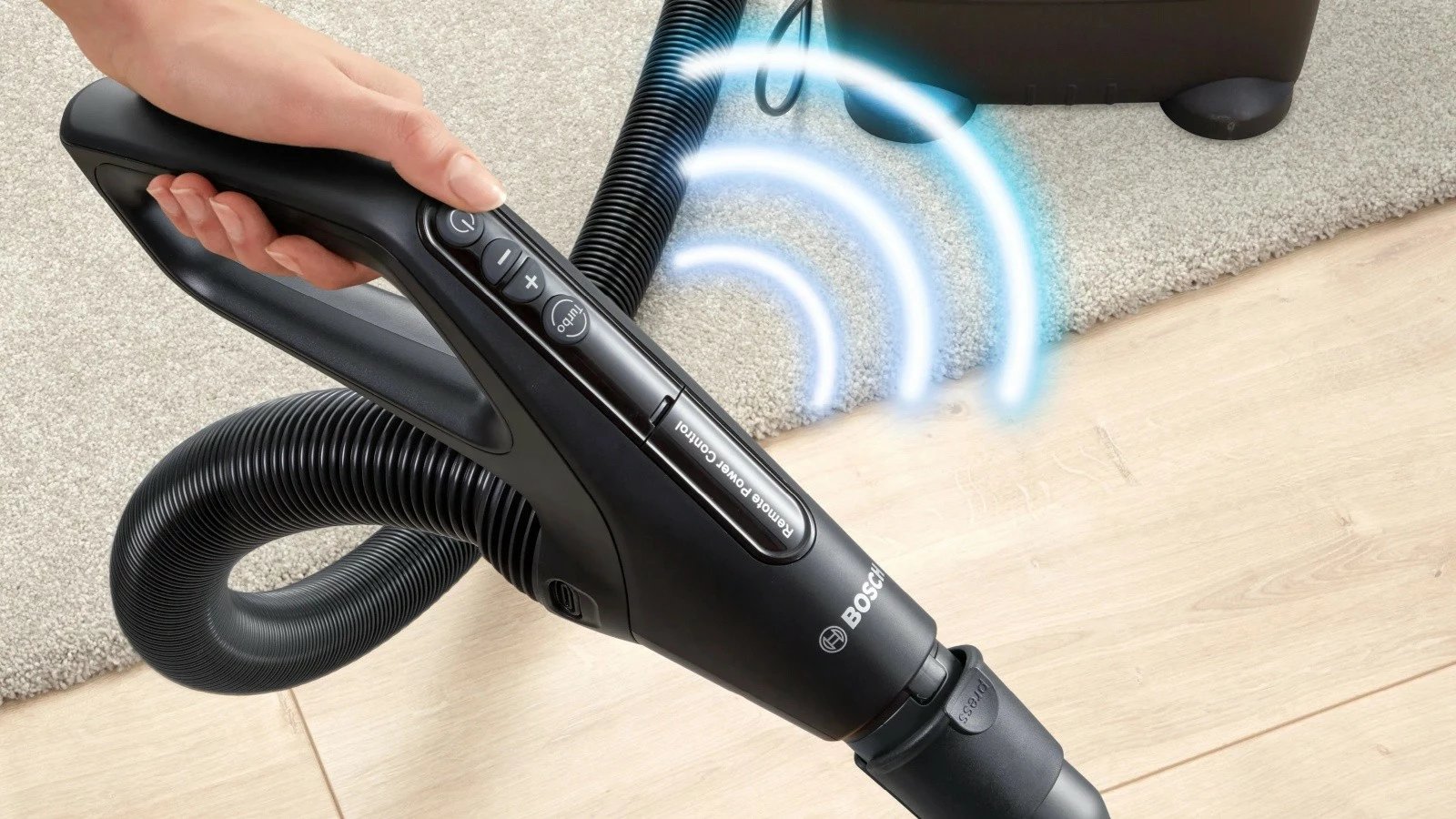 Fshesë me qese, Bosch, BGB6SIL1, ProSilence 66 dB, filtër HEPA, rreze 12 m, e bardhë