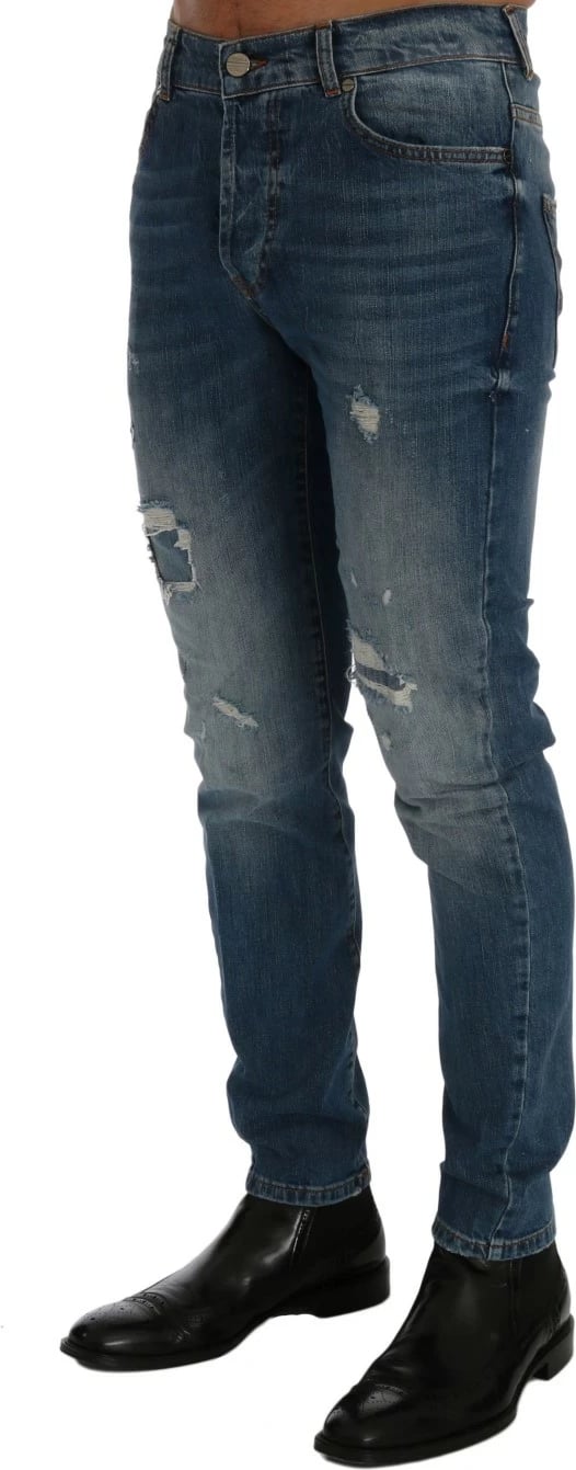 Xhinse për meshkuj Frankie Morello, të kaltërta 