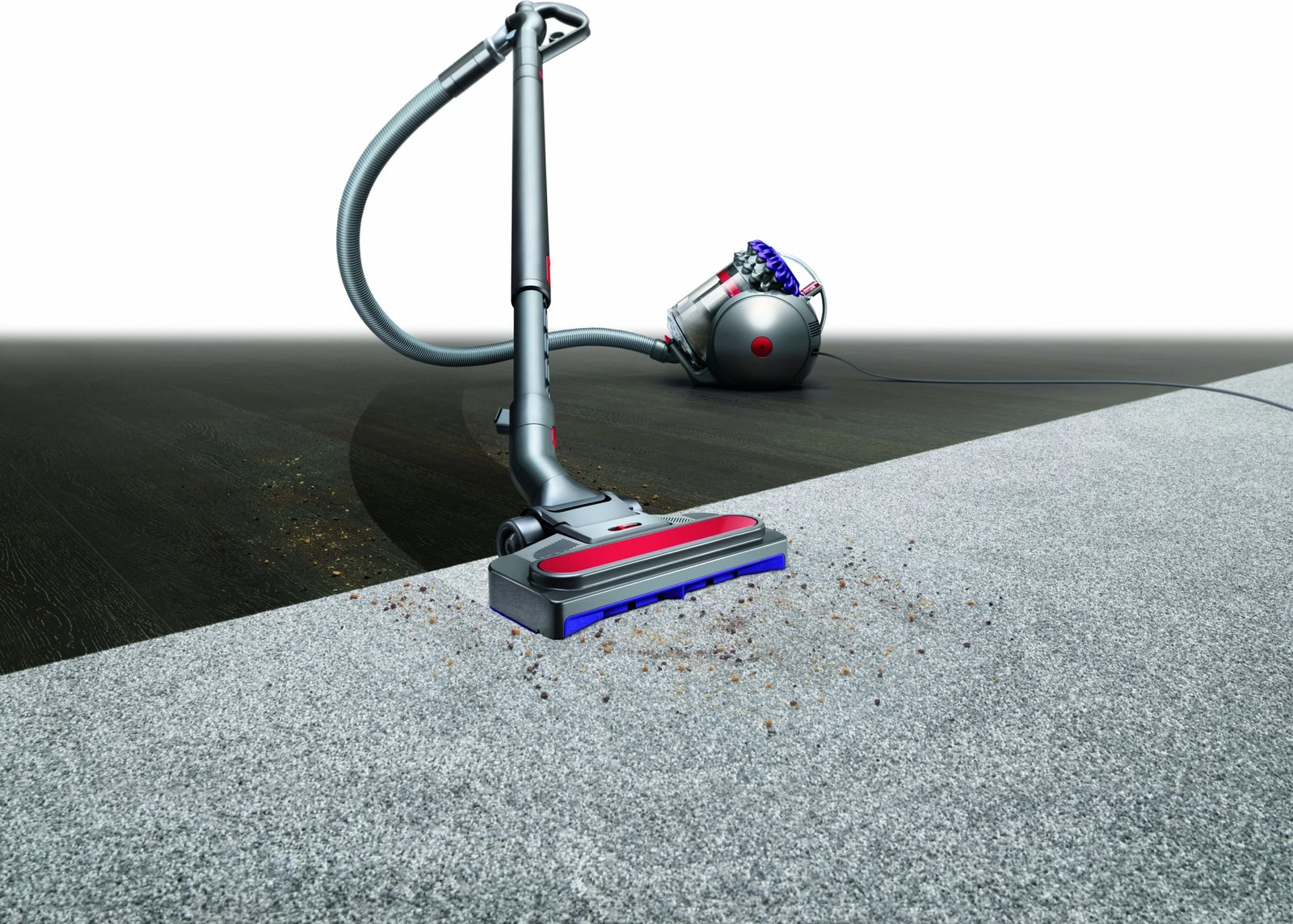 Fshesë me korrent Dyson Big Ball Parquet 2, 600 W, 1.5 L, Argjendtë/Vjollcë