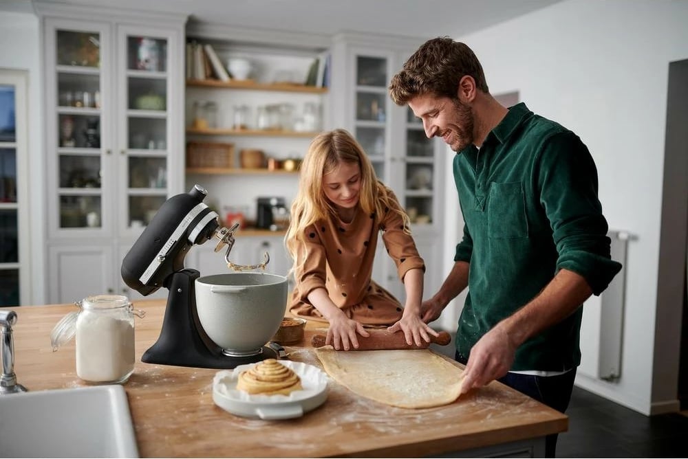 Mikser kuzhine KitchenAid 5KSM185PSEBK 4.8L, truffle black