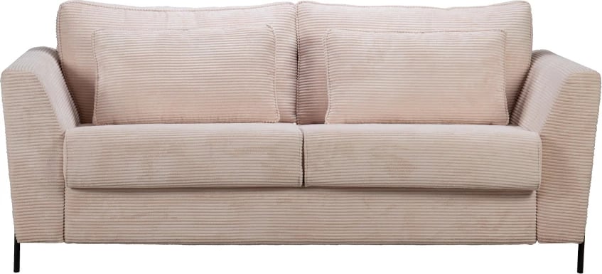 Krevat-sofë COCOON, 3 vende, bezhë Lincoln 03, 208x94x92