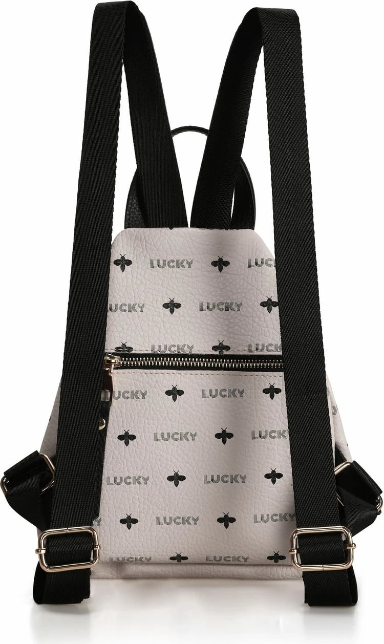 Çantë shpine Lucky Bees, 945, e bardhë