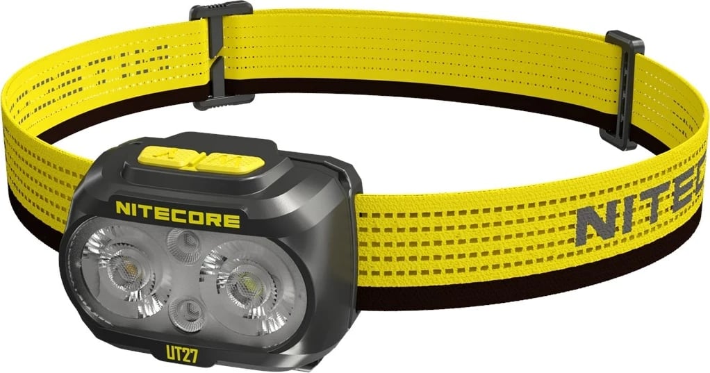 Llambë koke Nitecore UT27 Pro, 800 lumen, 2 bateri, e verdhë