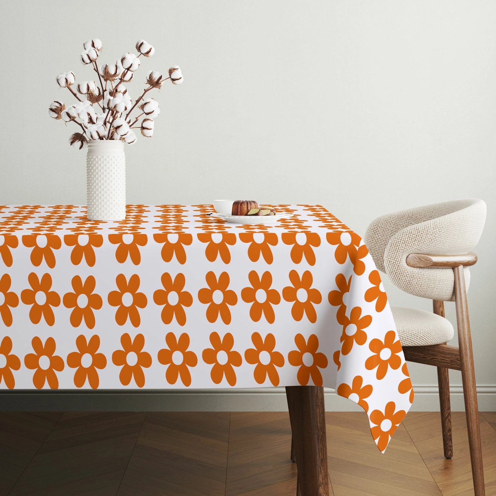 Mbulesë tavoline Hermia, Gravellamb4, shumëngjyrëshe, 140x180cm