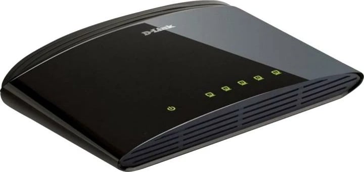 Switch, D-Link, DES-1005D, 5 porta 10/100 Mbps, pa ventilator