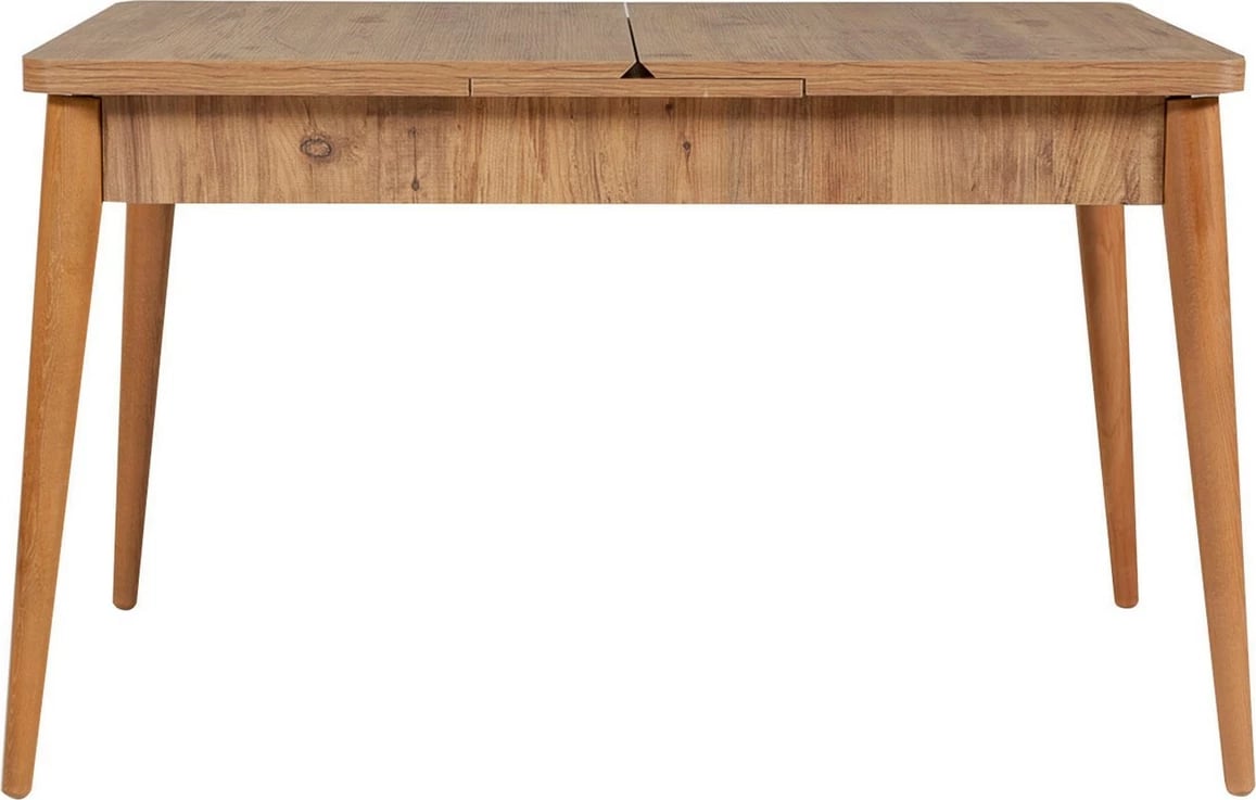 Set tavoline me karrige, konsolë dhe stol, ngjyrë Atlantic Pine, gri, 6 pjesë, Skye Decor, Vina Bench 04 0701