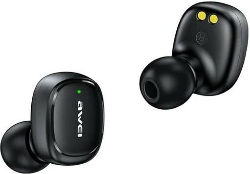 Kufje AWEI T13 Pro TWS, Bluetooth 5.1, me mikrofon, të zeza