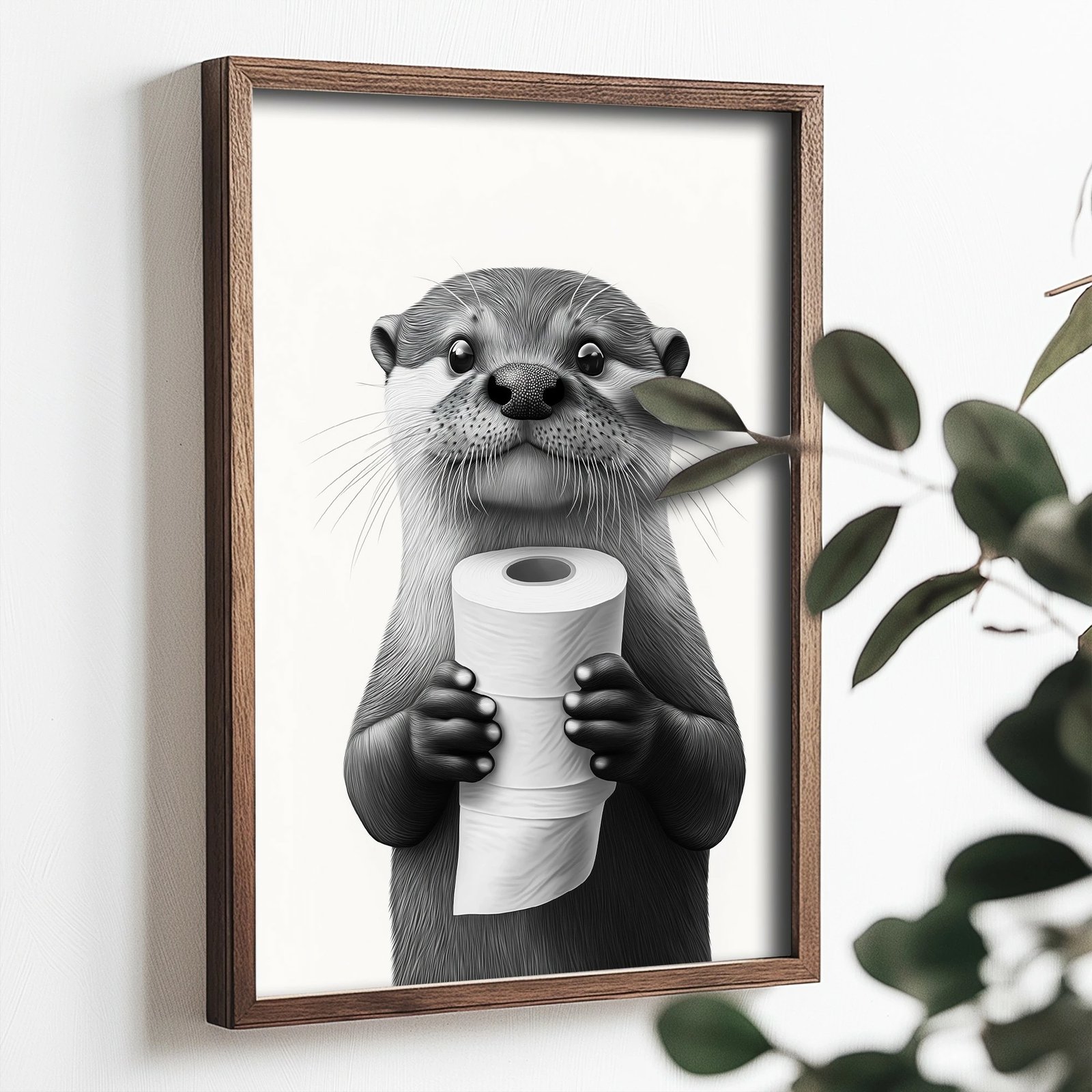 Pikturë dekorative me kornizë MDF, Wallity, TUN043-XL, shumëngjyrëshe, 50x70x3.5cm