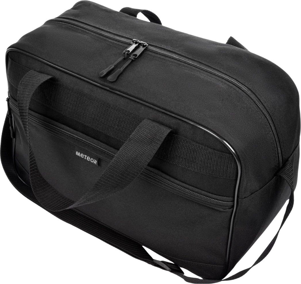 Çantë sportive unisex Meteor, e zezë Çantë sportive unisex Meteor, e zezë