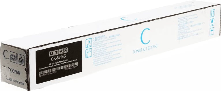 Toner Utax CK-8514C (1T02NDCUT0), kapacitet 20000 faqe, standard, cyan