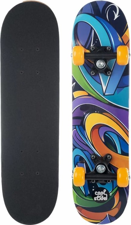 Skateboard për fëmijë Coolslide, me ngjyra