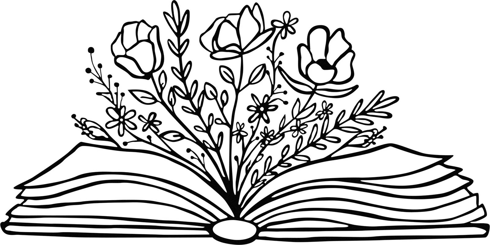 Aksesor dekorativ metalik për mur, lule Culture, Wallity, ngjyrë e zezë, 68x34cm