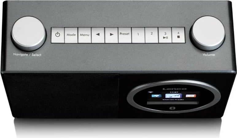 Radio interneti Lenco DIR-70BK, Bluetooth, ekran me ngjyra, e zezë