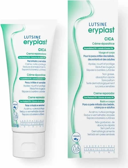 Krem riparues unisex Lutsine Eryplast Cica 100ml Krem riparues unisex Lutsine Eryplast Cica 100ml