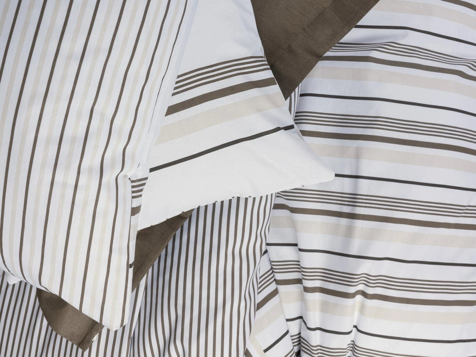 Set mbulesë për jorgan super king, L'essentiel, ngjyrë kafe, Swell