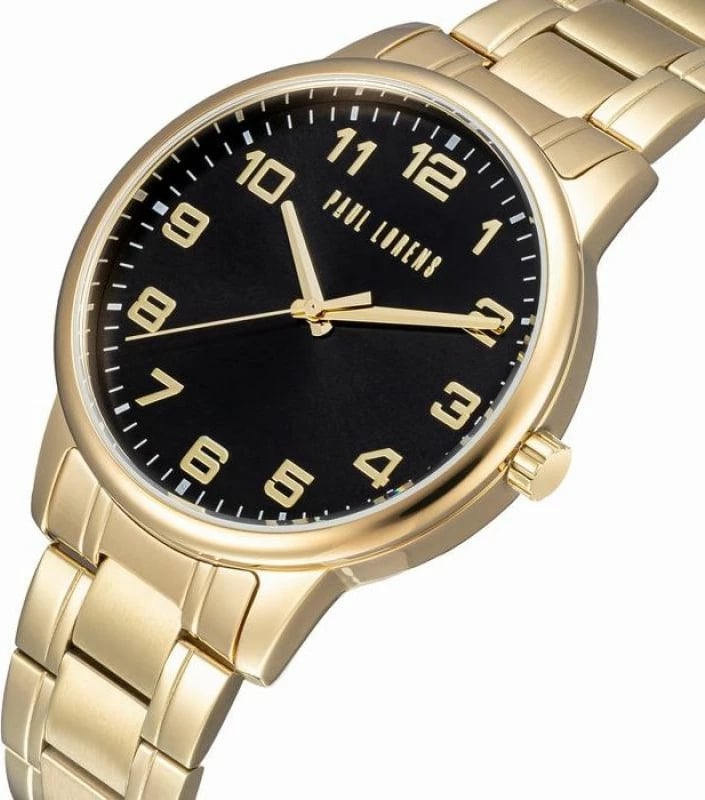 Orë dore për meshkuj Paul Lorens, e zezë dhe e artë