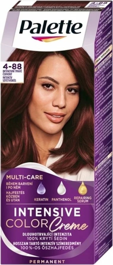 Ngjyrë për flokë Palette , 4-88  , Kuqe Intensive 50 ml