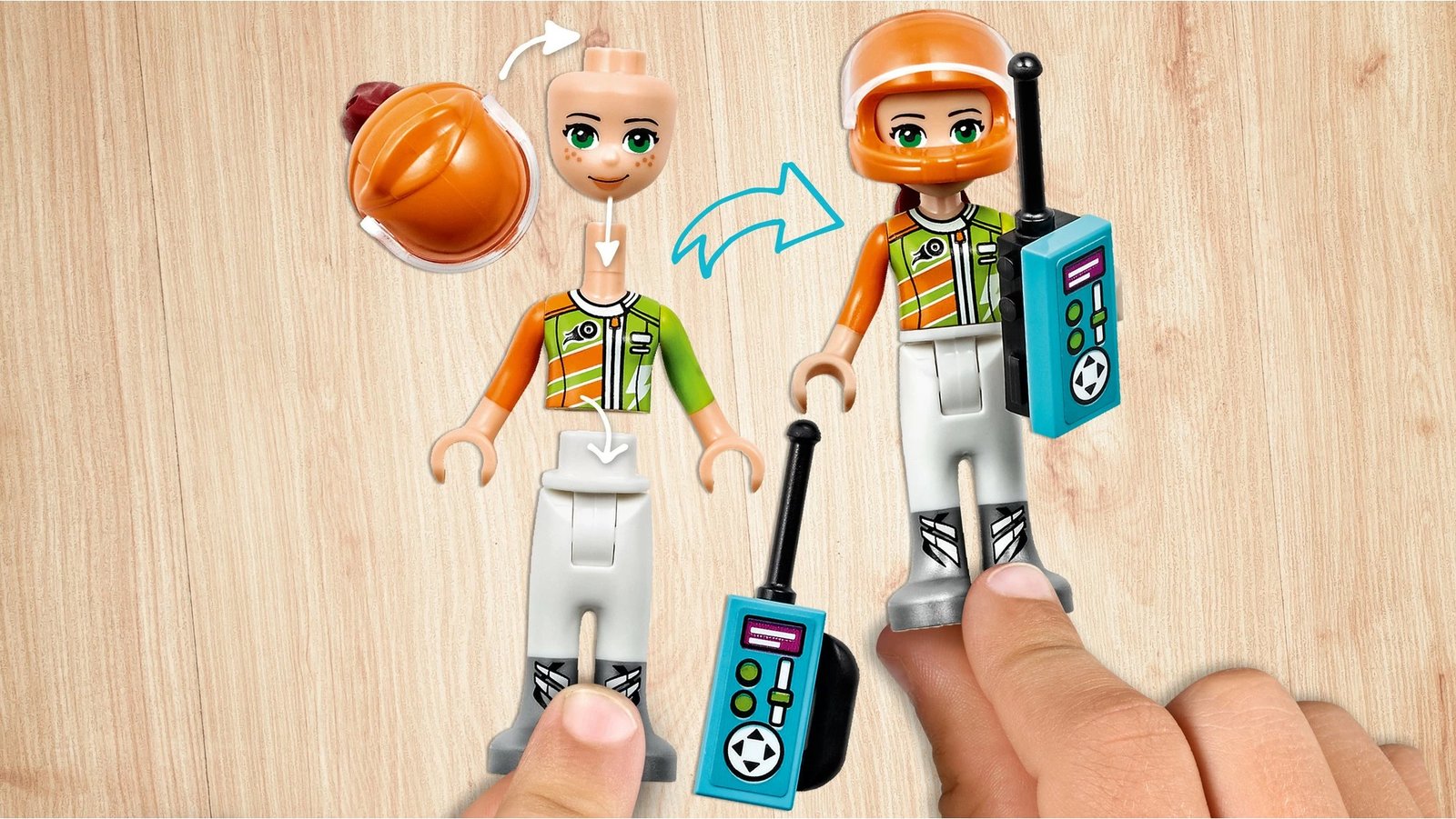 Set ndërtimi LEGO Friends The Big Race Day 41352, 648 pjesë Set ndërtimi LEGO Friends The Big Race Day 41352, 648 pjesë