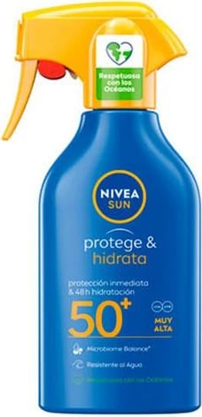 Spray për diell NIVEA Sun Protege & Hidrata unisex SPF 50+ 270ml