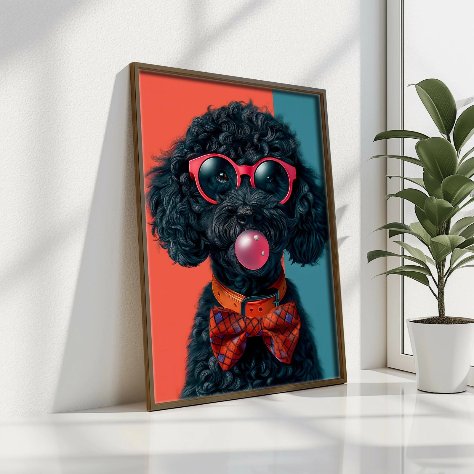 Pikturë dekorative me kornizë MDF Wallity, GE201-L