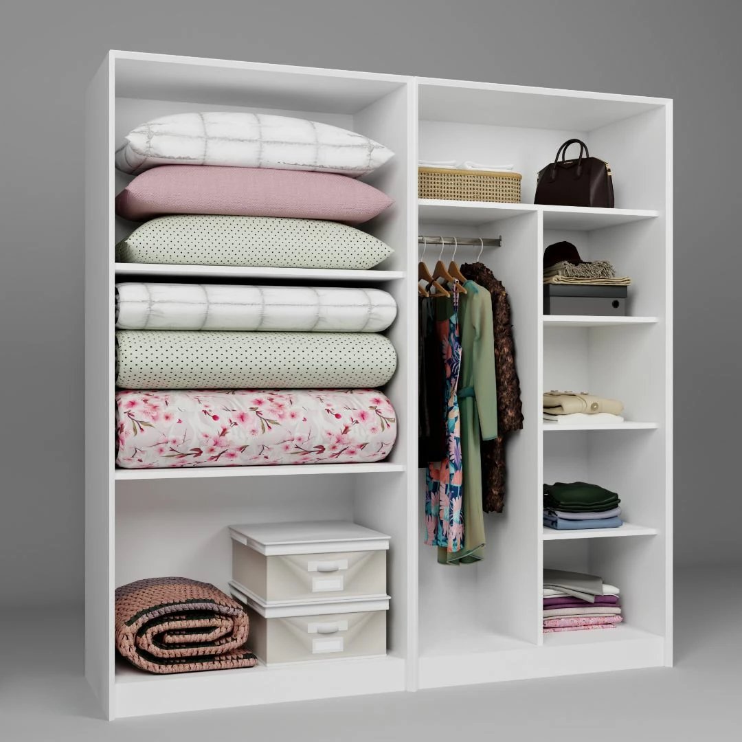 Dollap Skye Decor, i bardhë, Lucas 1600-91