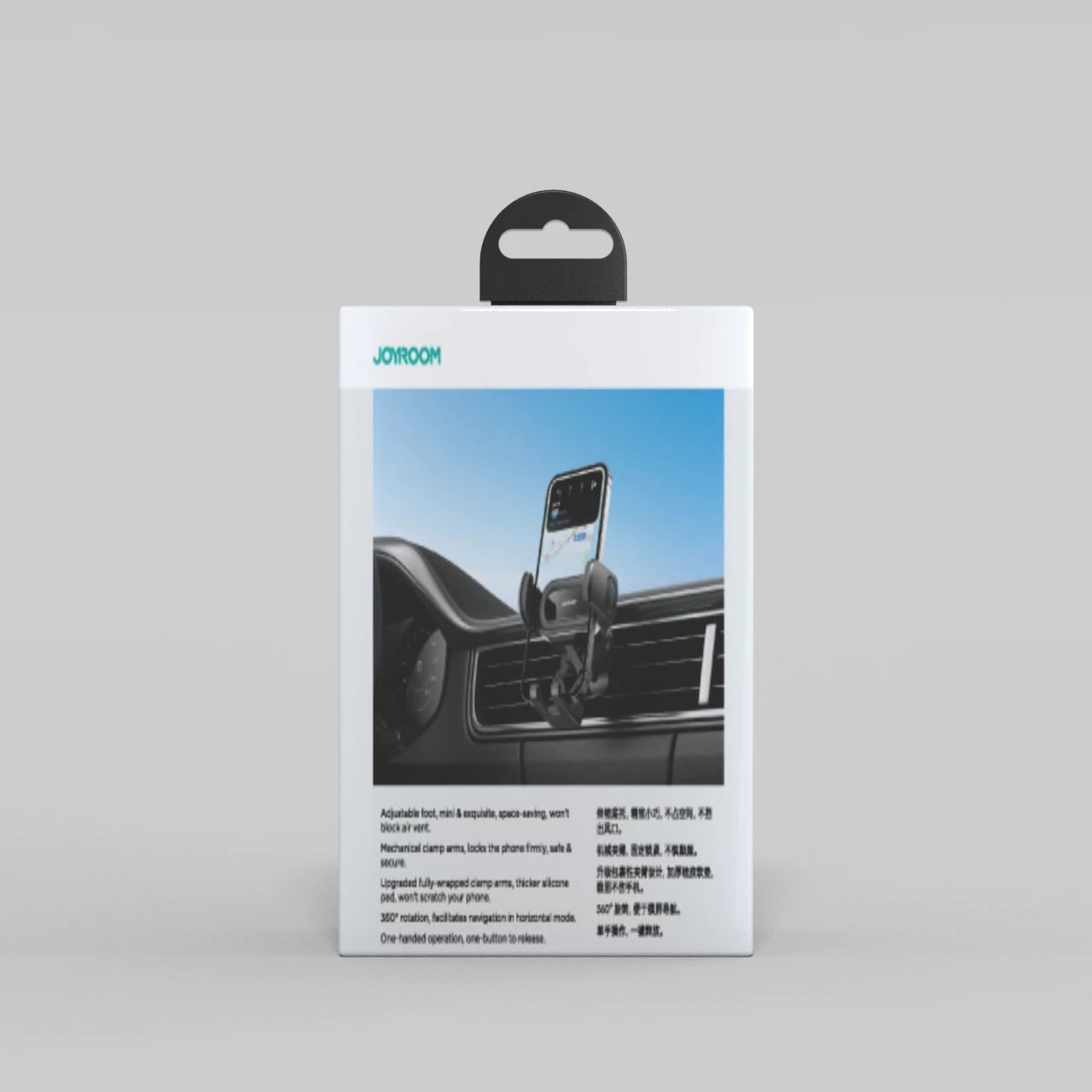 Mbajtës telefoni Joyroom JR-ZS351 për grilë ajri, argjend