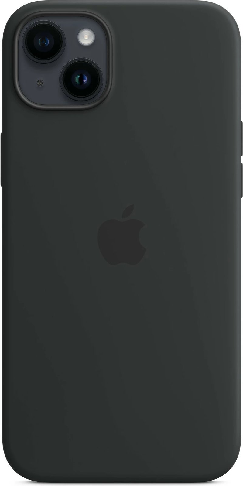 Mbështjellës Apple iPhone 14 Plus Silicone Case MagSafe, 6.7", e zezë