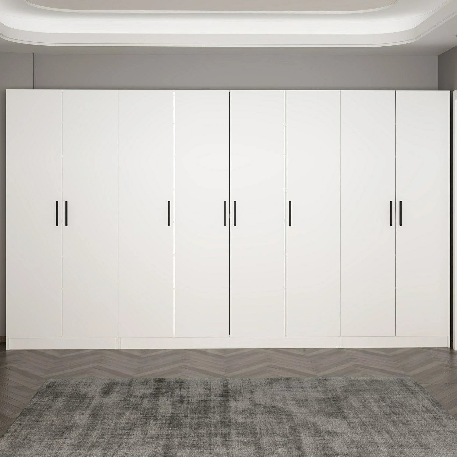 Stendë korridori Skye Decor, ngjyrë e bardhë, Noah - 8206, 360x210x35cm