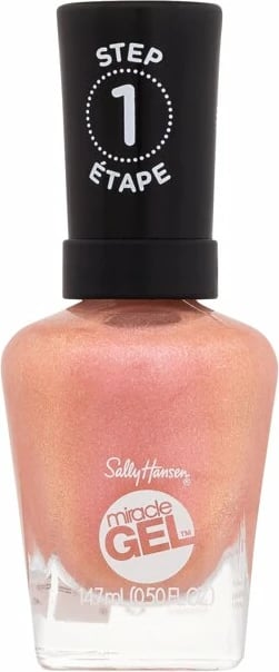 Llak për thonj Sally Hansen Miracle Gel 352 Eternally Grapefruit për femra Coral 14,7ml