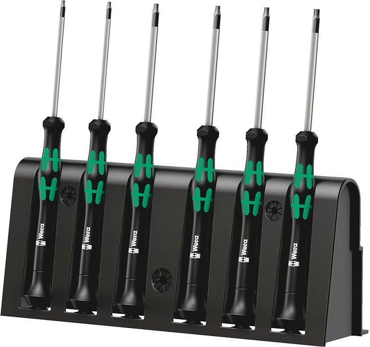 Set tornavida Wera 05118154001, Torx, me kasë, 362g, e zezë