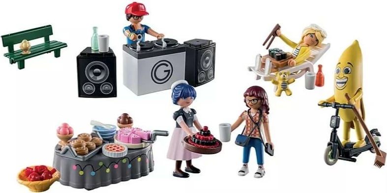 Set figurina Playmobil Miraculum Advent Calendar Picnic in Paris, 72 pjesë
