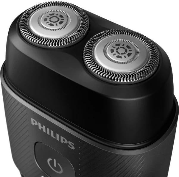 Makinë rroje Philips S591/05, për meshkuj, e zezë, me etui udhëtimi