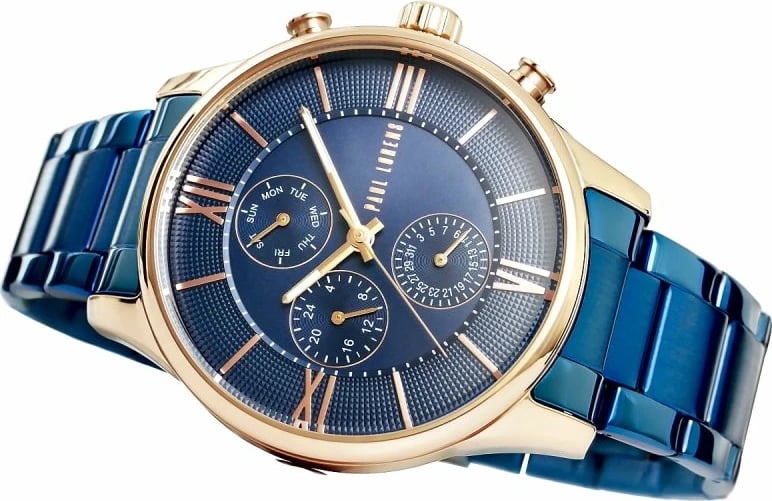 Orë dore për meshkuj Paul Lorens, blu