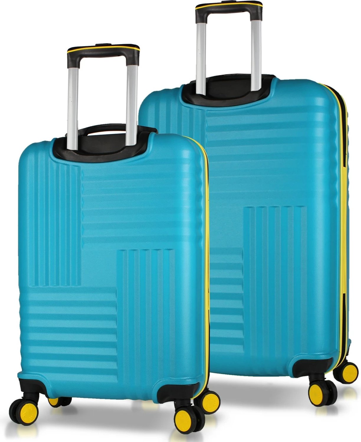 Set valixhesh (2 copë), ngjyrë turquoise, Zoozie Bags, 8470