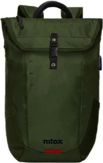 Çantë shpine Techmade Nilox Tech për laptop 15.6 inç, e gjelbër outdoor
