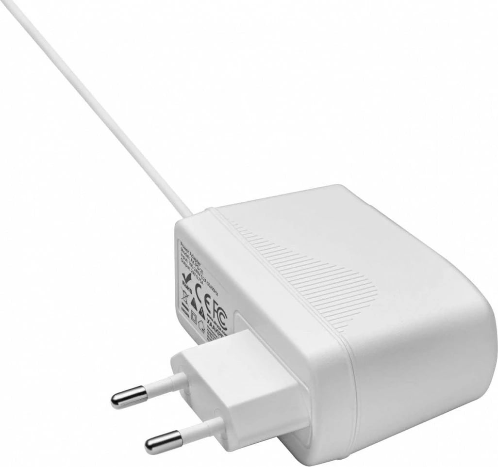 Adaptor rryme AKYGA AK-PD-21 29V/0.75A 21.75W për fshesë me bateri Tefal Air Force, kabllo 1.8m, konektor 5.5x2.5mm, bardhë