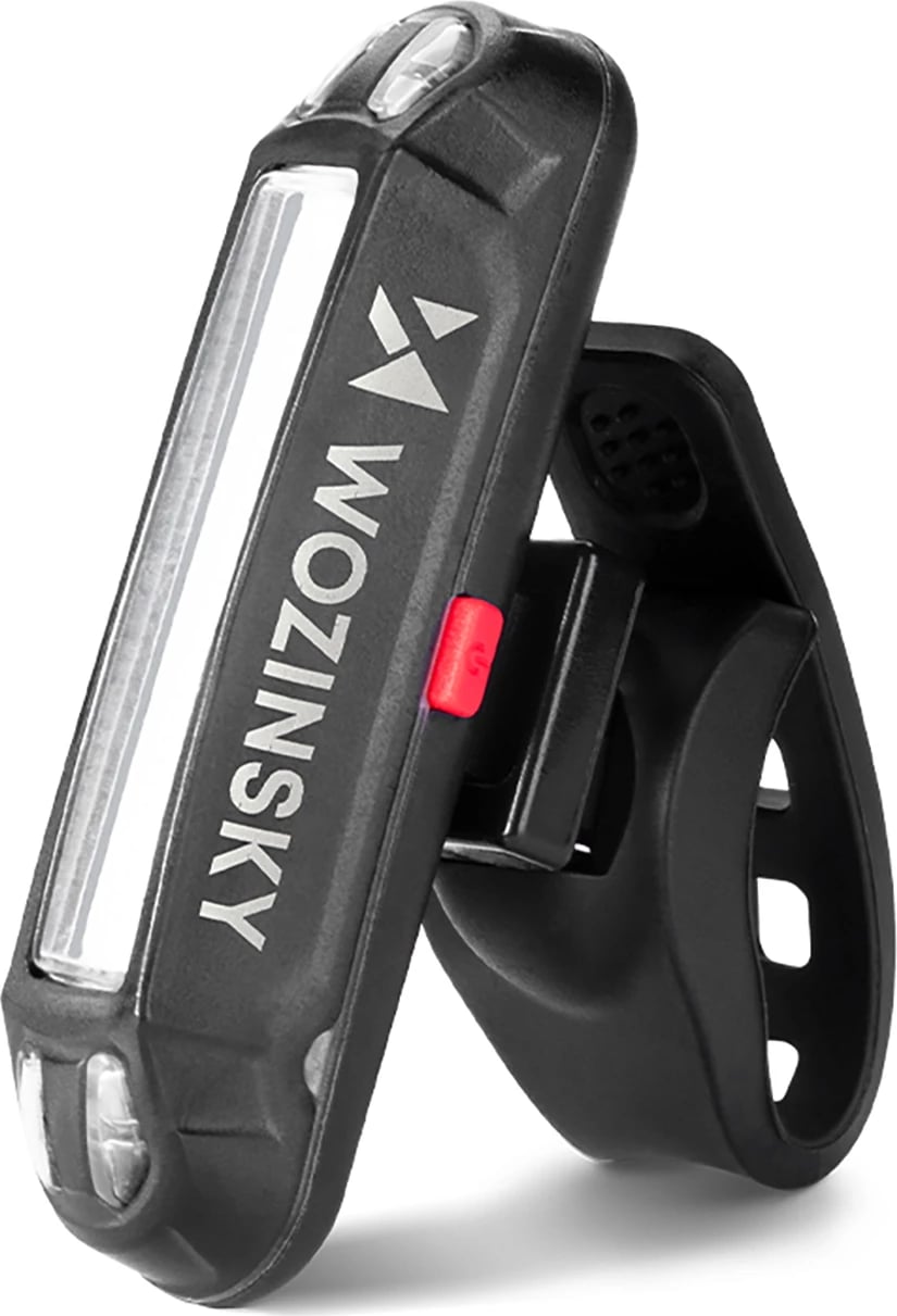 Set drita biçiklete Wozinsky WSBLB3, 1000 lm/100 lm, USB-C, e zezë