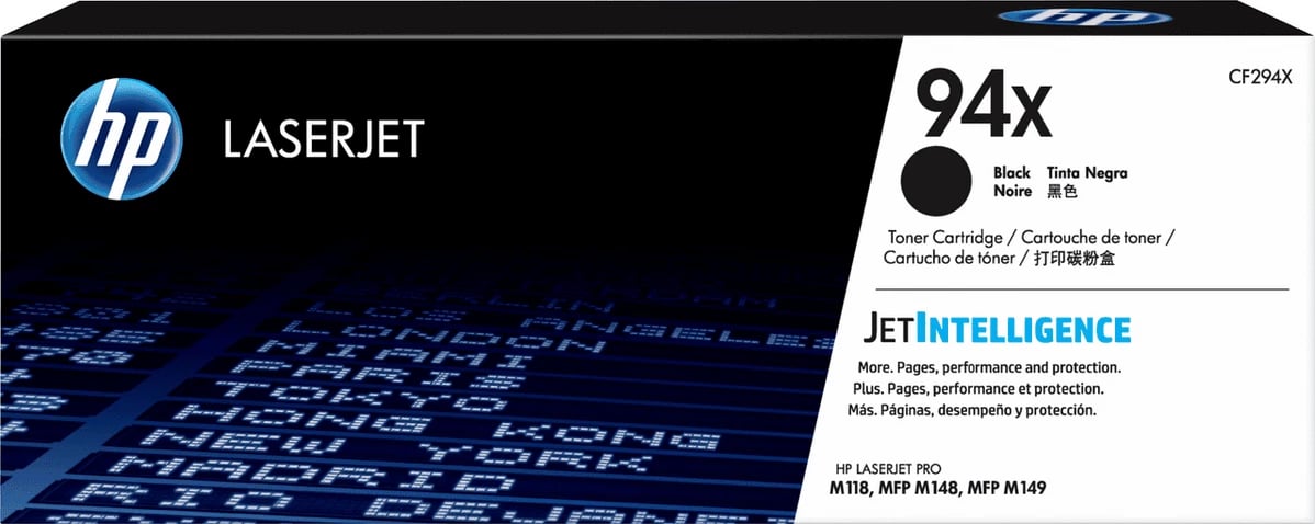 Toner HP 94X CF294X, rendiment 2800 faqe, XL, e zezë