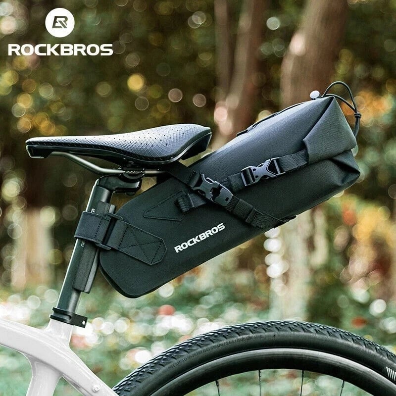 Çantë biçiklete Rockbros 30130061001, 3L, e zezë, waterproof
