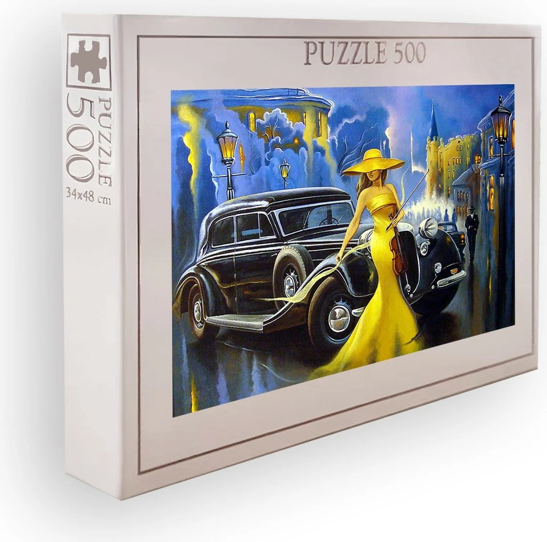 Puzzle 500 copë, Evila Originals, shumëngjyrësh, PZL_0136_500