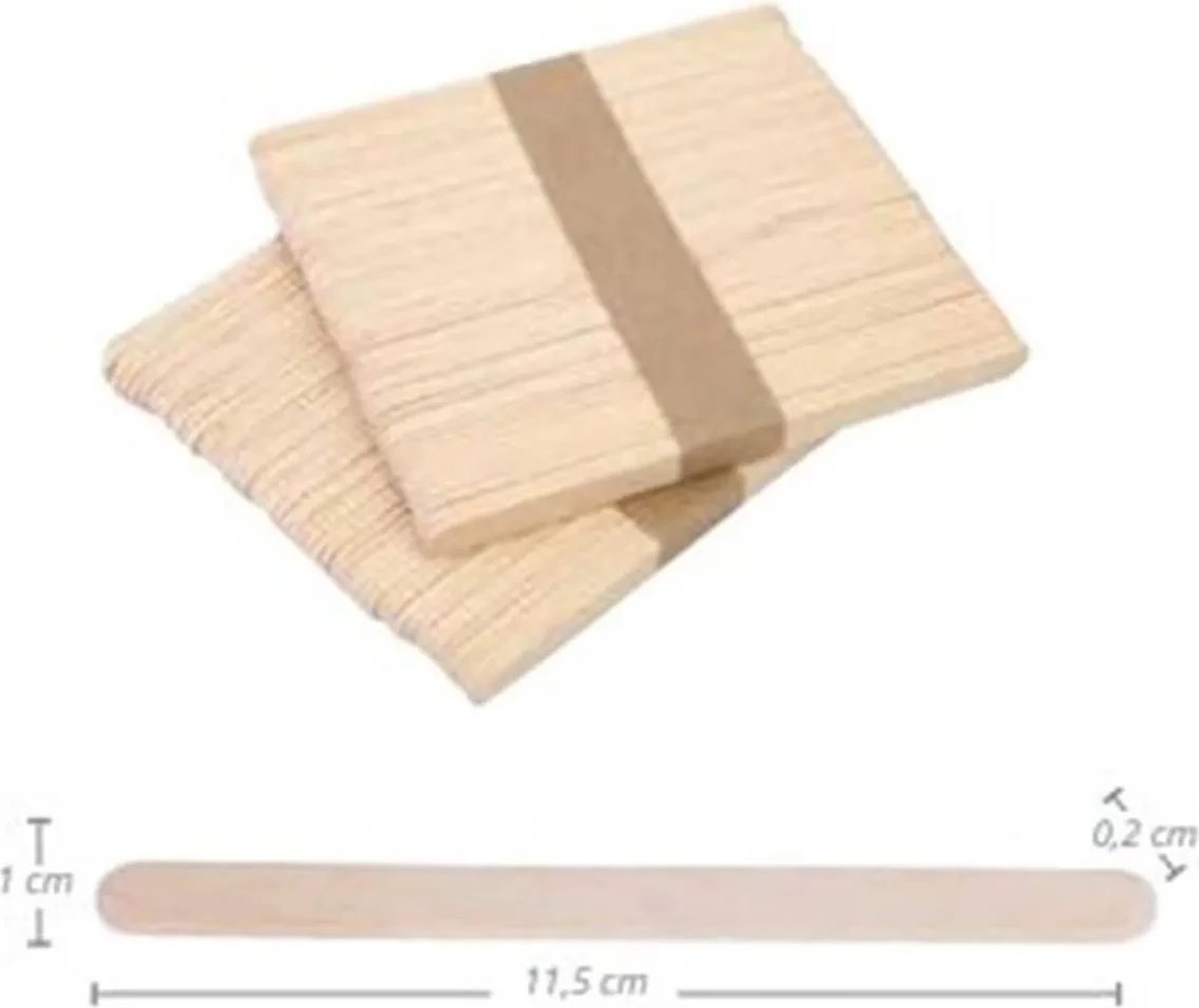 Spatula druri Eurostil 100 copë
