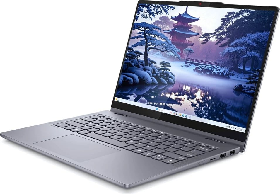 Laptop Lenovo IdeaPad 5 2-in-1 14IRH9, Intel Core i5-13420H, 16GB RAM, 512GB SSD, 14" OLED Touch, Luna Grey