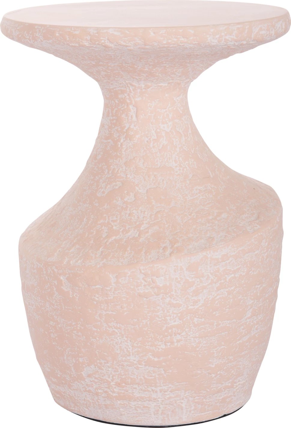 Tavolinë anësore REBON, fibër-cement, ngjyrë pjeshke, FH18156.04L, 40x56.5cm