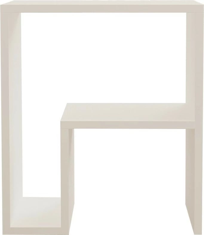 Tavolinë anësore Hanah Home, Yepa, e bardhë