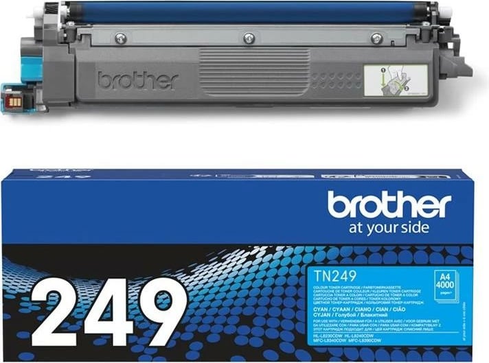 Toner Brother TN-249C (TN249C) rendiment 2,400–4,400 faqe cian